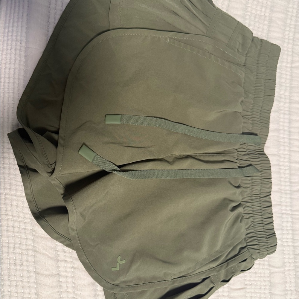 JoyLab Green Athletic Shorts Elastic Waistband Lightweight